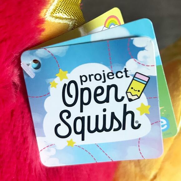 Mini Squishable Phoenix Mythical Creature 8” Stuffed Animal Plush NWT - Picture 4 of 6